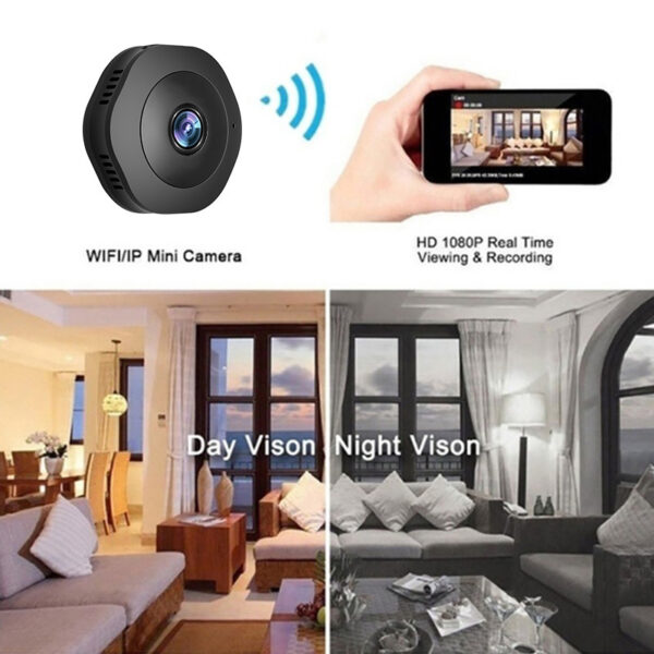 1080P HD Mini Camera APP Remote Control Monitor Home Security DV Kamera IP Camera IR Night Magnetic Wireless Camera - Image 10