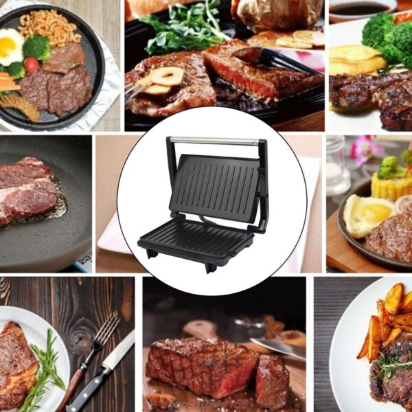 Steak Maker Nonstick Electric Grill Smokeless Home Breakfast Making Machine Household Kitchen Cooking - Image 2