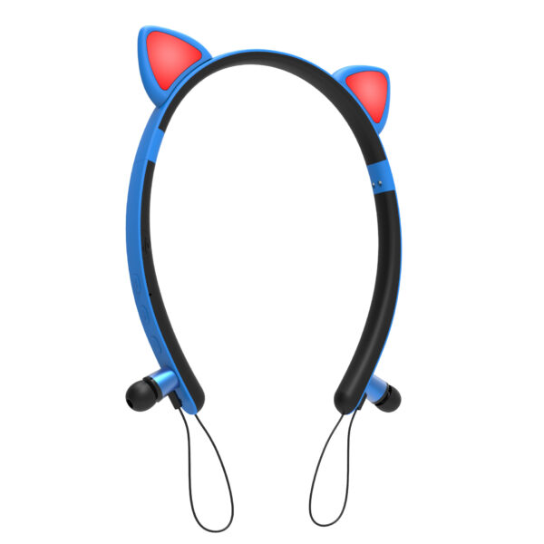 LED Glowing True Wireless Bluetooth Headphones Auriculares Cartoon Girl Headband Cat Ear Headset With Microphone For All Phones - Image 4