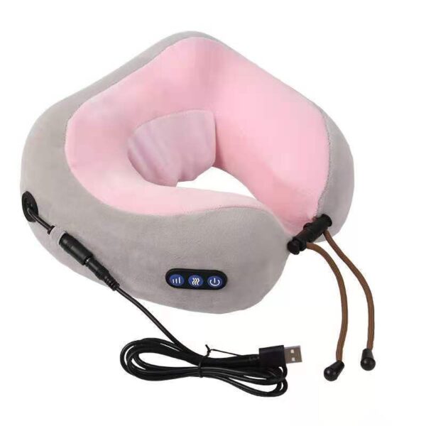 U Shaped Massage Pillow Neck Massage Device Electric Neck Massager Apparatus Shoulder Back Cervical Massager For Body Relaxation - Image 5