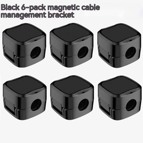 Magnetic Cable Clip Under Desk Cable Management Adjustable Cord Holder Wire Organizer And Cable Management Wire Keeper - Image 3