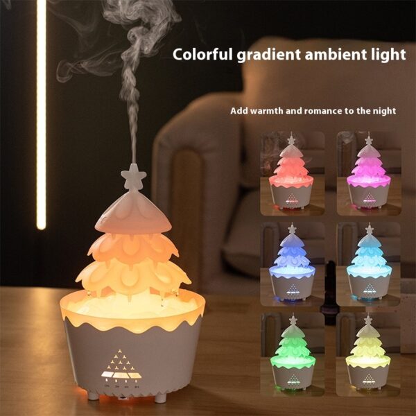 2024 New Design Essential Oil Aroma Diffuser Household Mute Small Remote Control Humidifier Suitable For Home Christmas Gift - Image 8