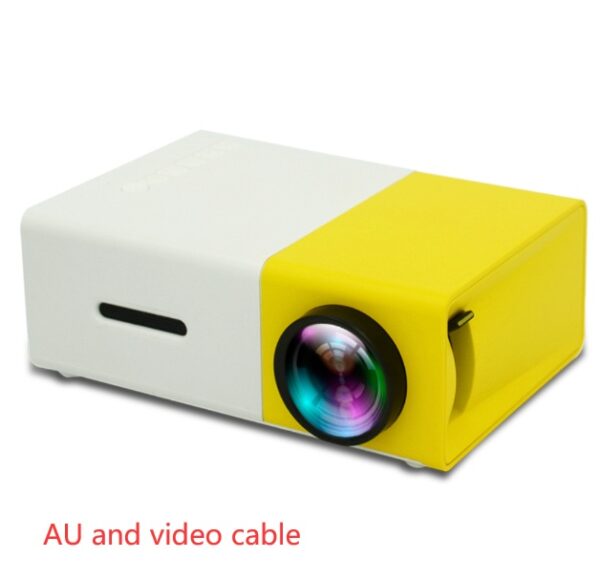 Portable Projector 3D Hd Led Home Theater Cinema HDMI-compatible Usb Audio Projector Yg300 Mini Projector - Image 2