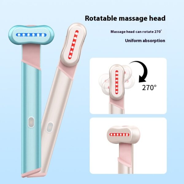 4 Colors Electric Eye Massager Red Blue Light Massage Eye Beautification Instrument Therapeutic Warmth Face Massage - Image 10