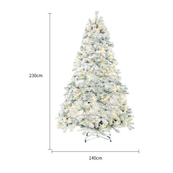 Christmas Tree PVC Artificial Snow Christmas Tree Mall Window Decoration Tree Cedar Christmas Tree Christmas Decoration Supplies - Image 7