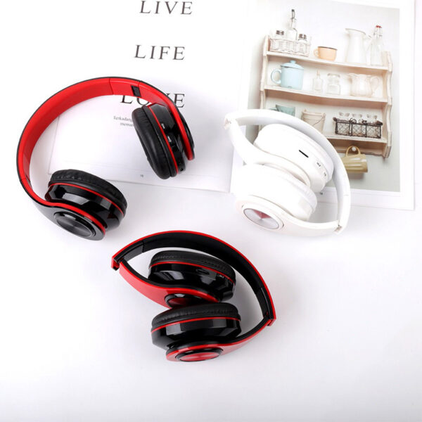 LED Wireless Bluetooth Headphones Gaming Headsets Sport Earphone With Support TF Card Colorful Breathing Lights - Image 6