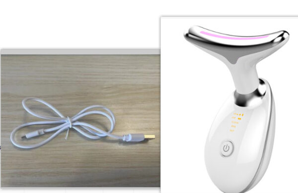 EMS Thermal Neck Lifting And Tighten Massager Electric Microcurrent Wrinkle Remover - Image 7