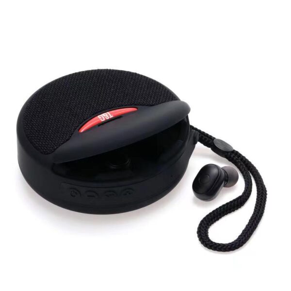 Outdoor Portable Headset Bluetooth Speaker Integrated Wireless 3D Stereo Subwoofer Music Speaker Support TF Card FM Radio - Image 6